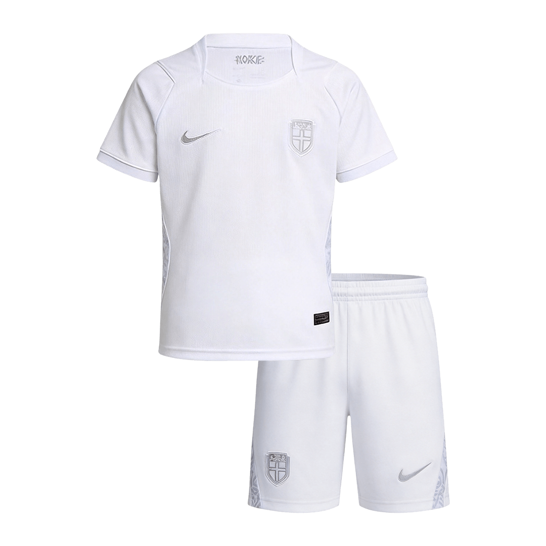 Base Kit Bambino Norvegia Terza Mondiali 2026 - 2 Pezzi