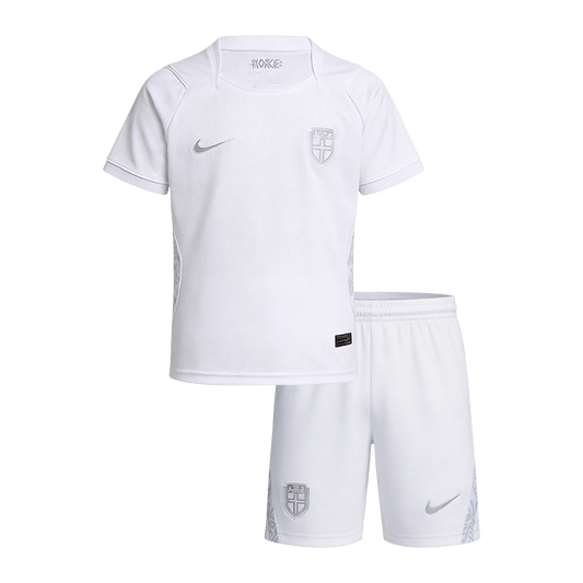 Base Kit Bambino Norvegia Terza Mondiali 2026 - 2 Pezzi
