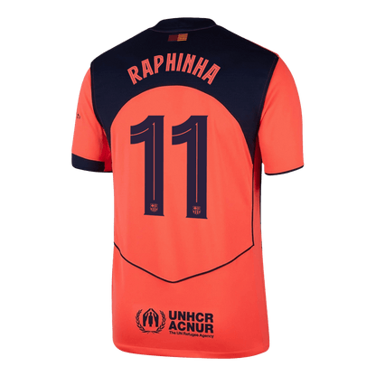 Maglia Replica Barcelona Terza RAPHINHA #11 Uomo 2025/26
