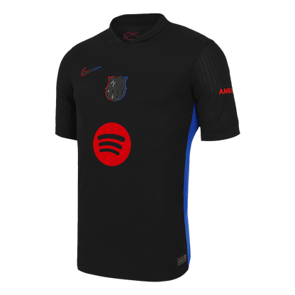 Maglia Gara Barcelona Trasferta LAMINE YAMAL #19 Uomo 2024/25 - Spotify Logo Without Text