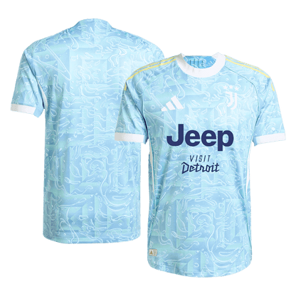 Maglia Gara Juventus Trasferta Uomo 2025/26 - Jeep Visit Detroit Sponsor
