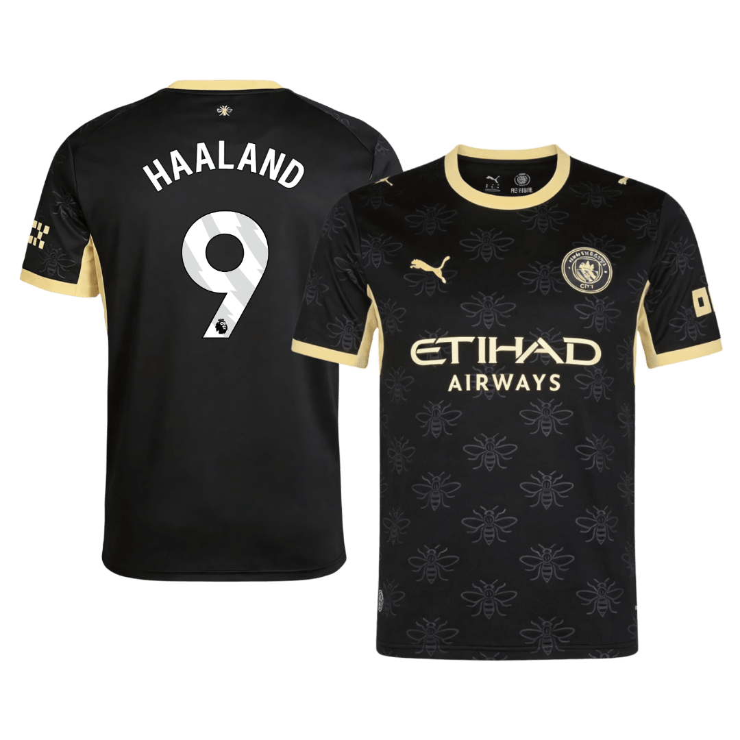 Maglia Replica Manchester City Trasferta HAALAND #9 Uomo 2026/27