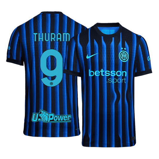 Maglia Gara Inter Milan Casa THURAM #9 Uomo 2025/26