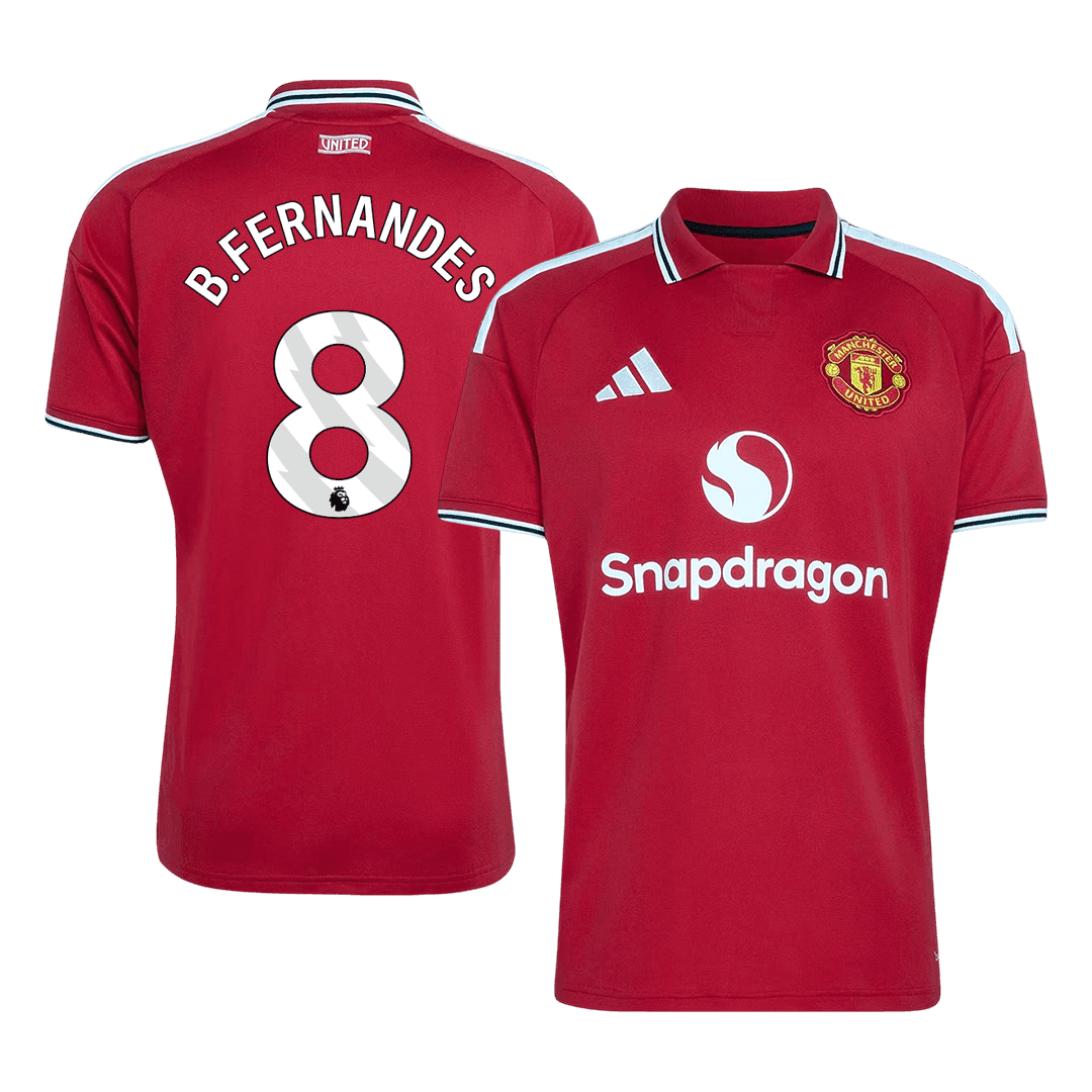 Maglia Replica Manchester United Casa B.FERNANDES #8 Uomo 2026/27