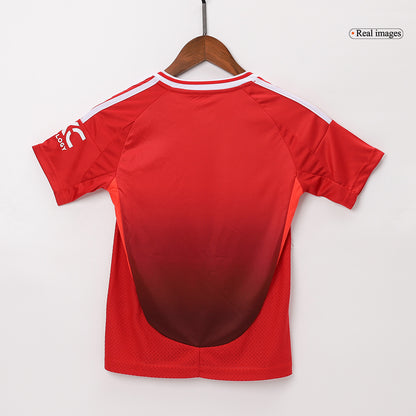 Completo Bambino Manchester United Casa 2024/25 - 2 Pezzi