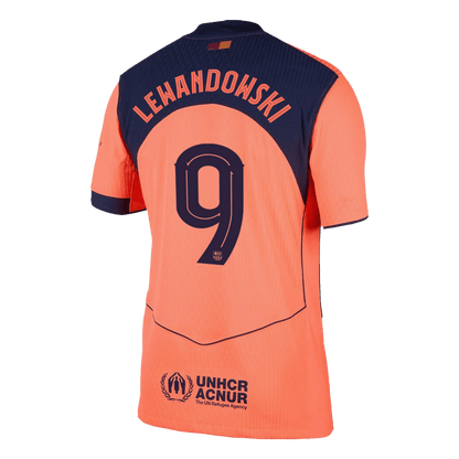 Maglia Gara Barcelona Terza LEWANDOWSKI #9 Uomo 2025/26