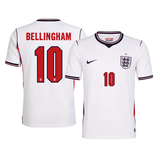 Maglia Replica Inghilterra Casa BELLINGHAM #10 Uomo Mondiali 2026