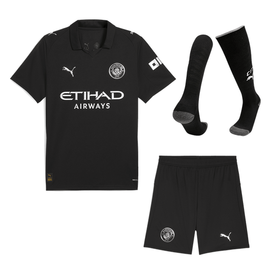 Kit Completo Manchester City Trasferta Uomo 2025/26 - 3 Pezzi