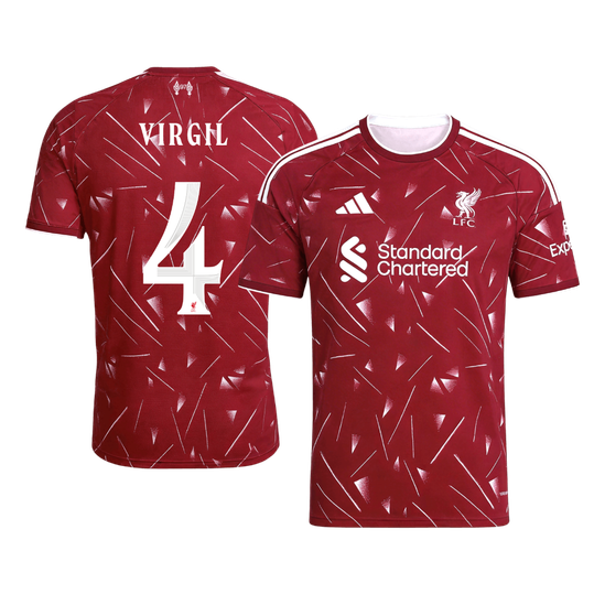 Maglia Replica Liverpool Casa VIRGIL #4 Uomo 2026/27 - UCL