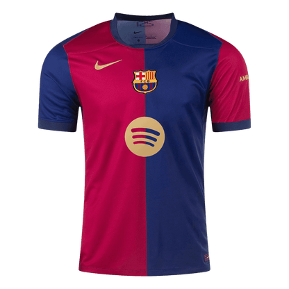Maglia Replica Barcelona Casa LAMINE YAMAL #19 Uomo 2024/25 - Spotify Logo Without Text