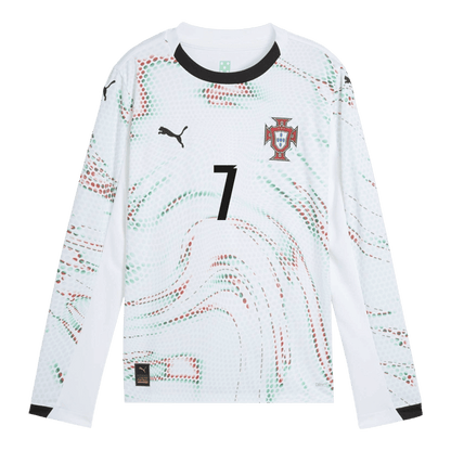 Maglia Replica Portugal Trasferta RONALDO #7 Uomo 2025 - Manica Lunga