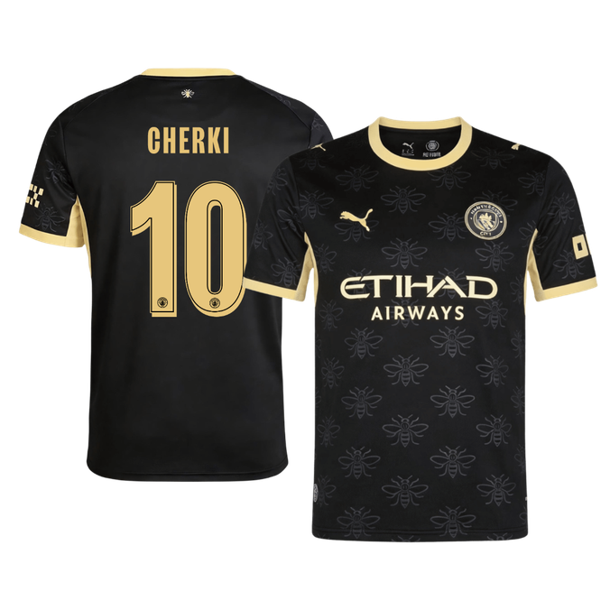 Maglia Replica Manchester City Trasferta CHERKI #10 Uomo 2026/27 - UCL