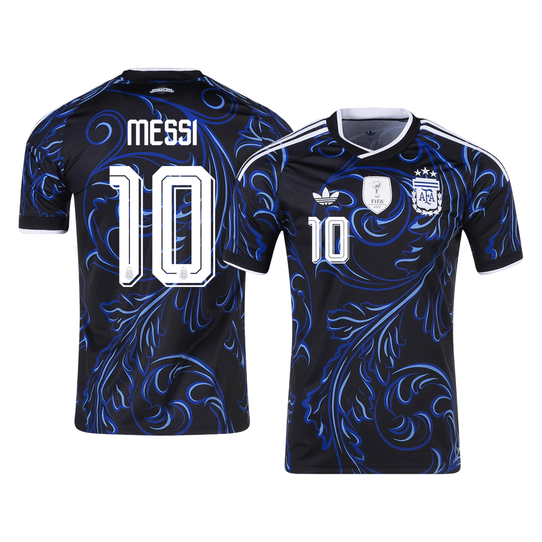 Maglia Replica Argentina Trasferta MESSI #10 Uomo Mondiali 2026