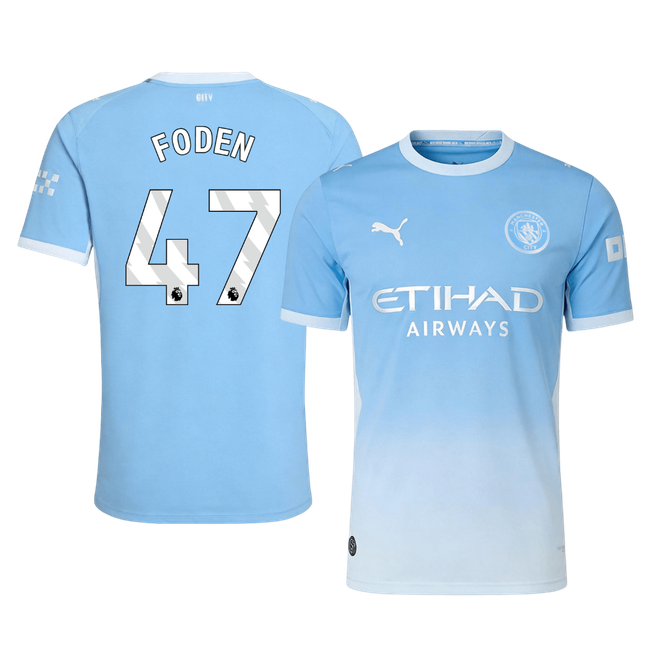 Maglia Gara Manchester City Casa FODEN #47 Uomo 2026/27