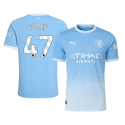Maglia Gara Manchester City Casa FODEN #47 Uomo 2026/27