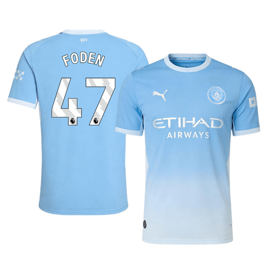 Maglia Gara Manchester City Casa FODEN #47 Uomo 2026/27