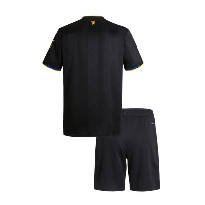 Completo Bambino Manchester United Terza 2025/26 - 2 Pezzi