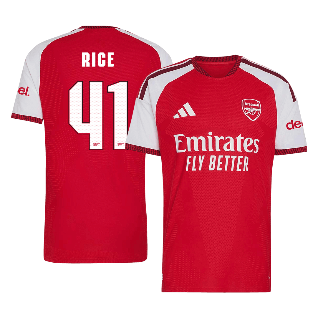 Maglia Gara Arsenal Casa RICE #41 Uomo 2026/27