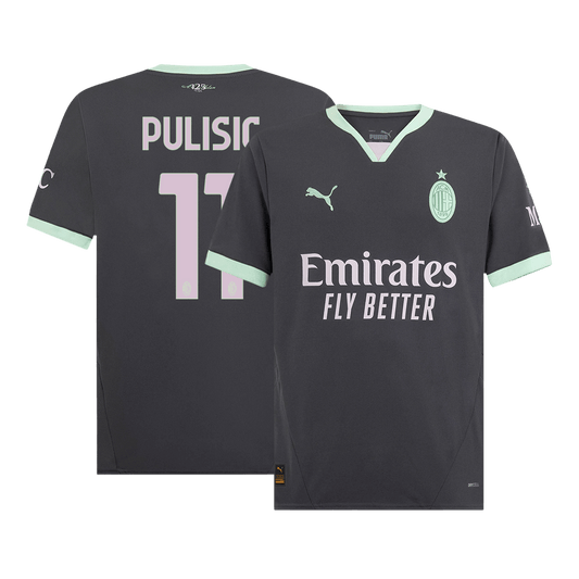 Maglia Replica AC Milan Terza PULISIC #11 Uomo 2024/25