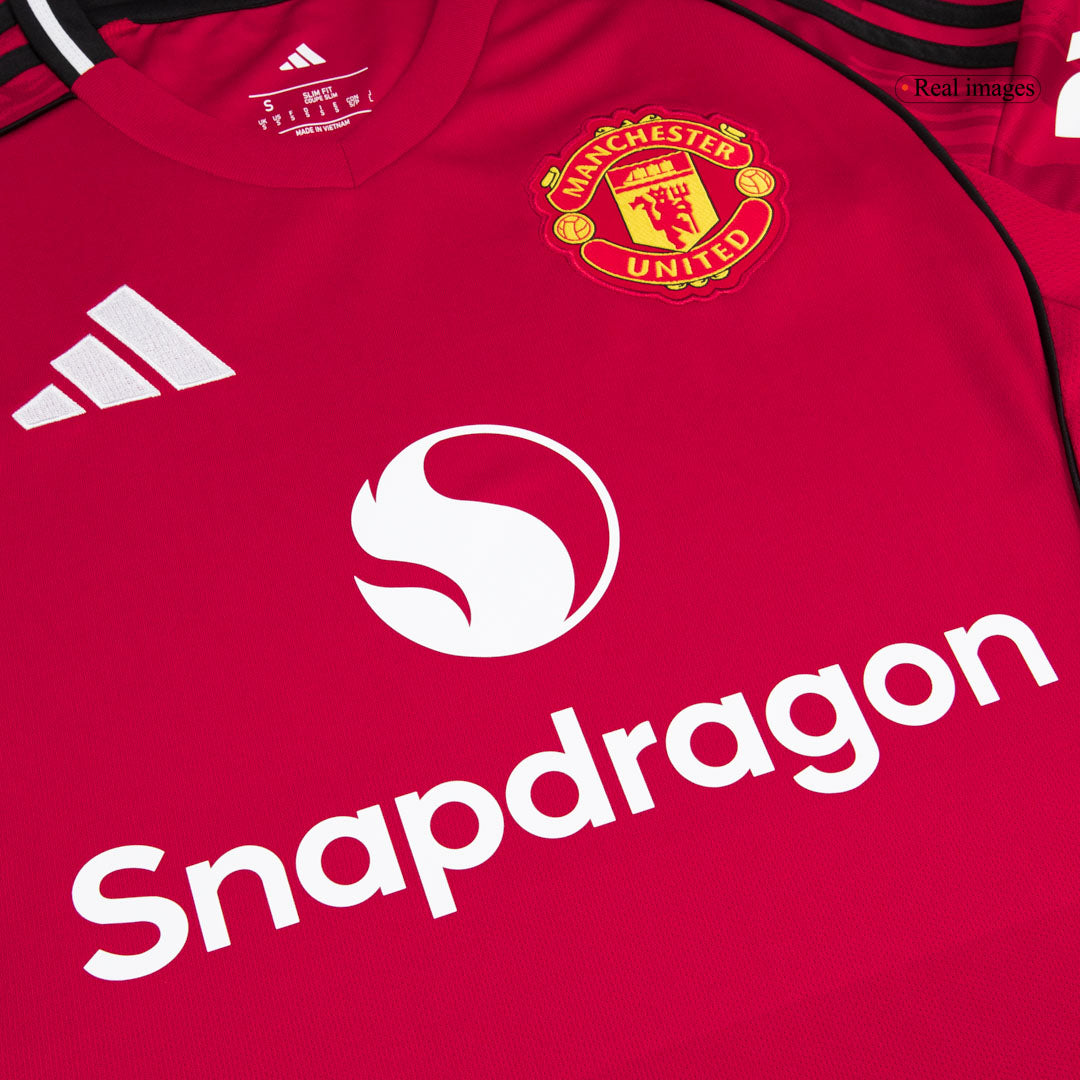 Maglia Replica Manchester United Casa ŠEŠKO #30 Uomo 2025/26