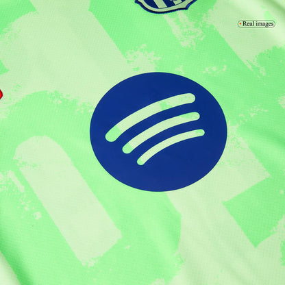 Completo Base Barcelona Terza Uomo 2024/25 Spotify Logo Without Text - 2 Pezzi