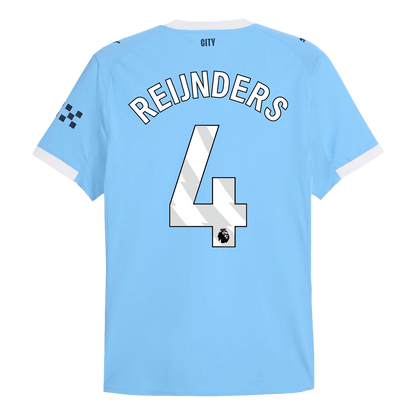Maglia Gara Manchester City Casa REIJNDERS #4 Uomo 2025/26