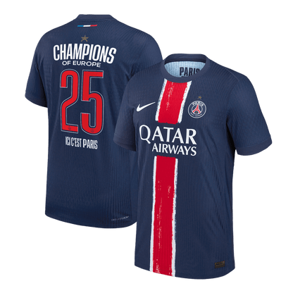 Maglia Gara PSG CHAMPIONS #25 Casa Uomo 2024/25 - UCL