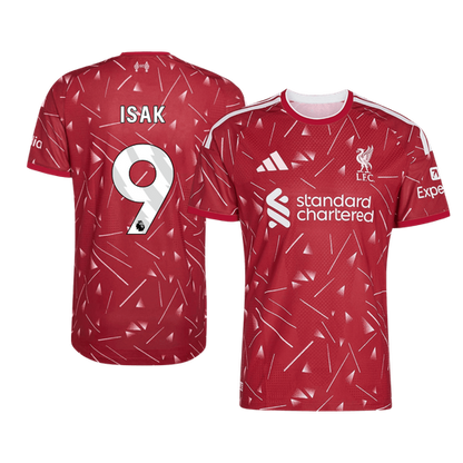 Maglia Gara Liverpool Casa ISAK #9 Uomo 2026/27