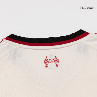 Maglia Replica Liverpool Trasferta SZOBOSZLAI #8 Uomo 2025/26