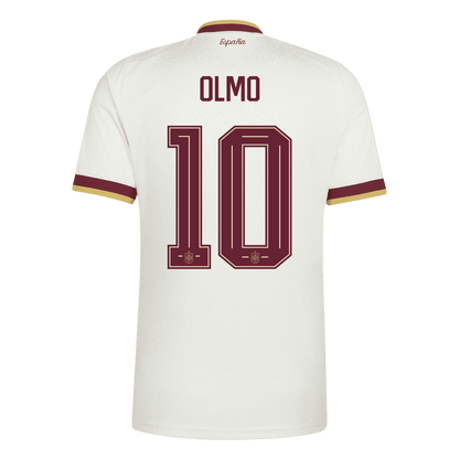 Maglia Replica Spagna Trasferta OLMO #10 Uomo Mondiali 2026 Champion Edition
