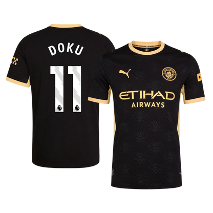 Maglia Gara Manchester City Trasferta DOKU #11 Uomo 2026/27