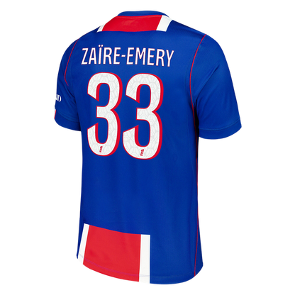 Maglia Replica PSG Casa ZAÏRE-EMERY #33 Uomo 2026/27