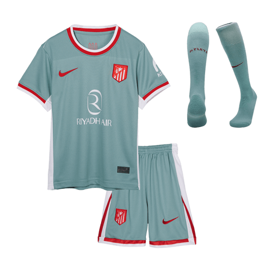 Kit Completo Bambino Atletico Madrid Trasferta 2024/25 - 3 Pezzi