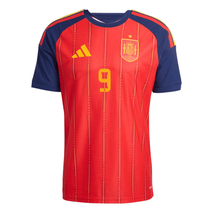 Maglia Gara Spagna Casa GAVI	 #9 Uomo Mondiali 2026