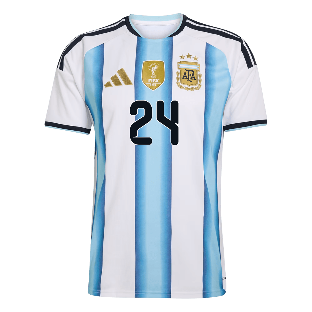 Maglia Replica Argentina Casa E. FERNÁNDEZ #24 Uomo Mondiali 2026