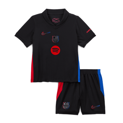 Completo Bambino Barcelona Trasferta 2024/25 Spotify Logo Without Text - 2 Pezzi