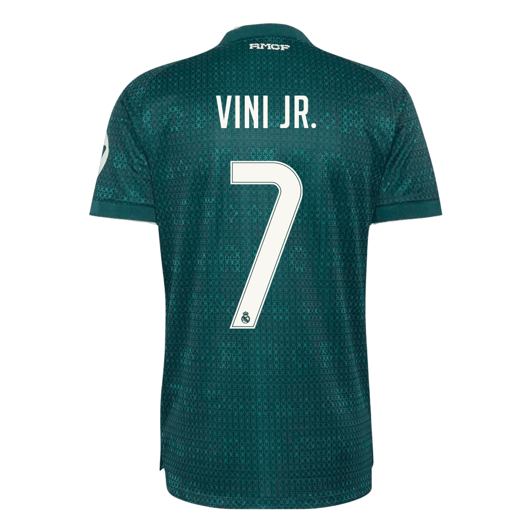 Maglia Gara Real Madrid Trasferta VINI JR. #7 Uomo 2026/27
