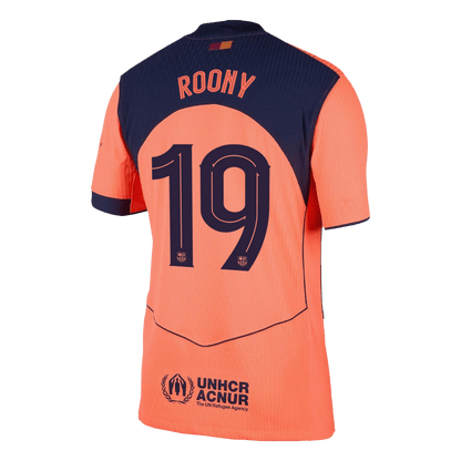 Maglia Gara Barcelona Terza ROONY #19 Uomo 2025/26