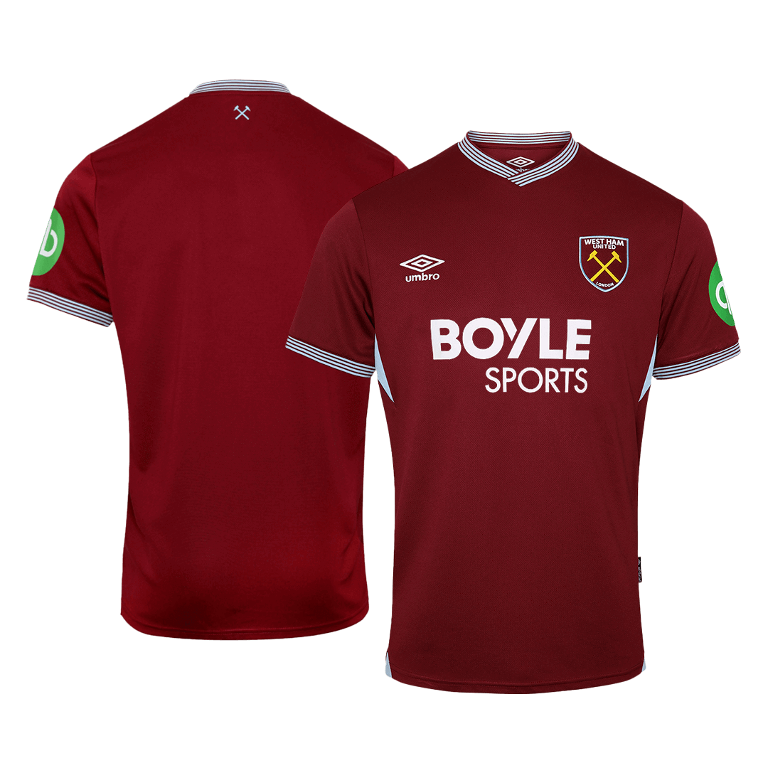 Maglia Replica West Ham United Casa Uomo 2025/26
