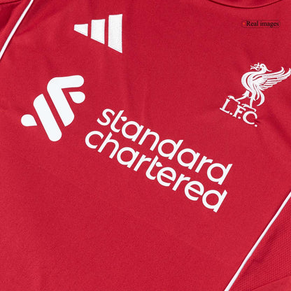 Completo Base Liverpool Casa Uomo 2025/26 - 2 Pezzi