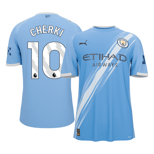 Maglia Replica Manchester City Casa CHERKI #10 Uomo 2025/26