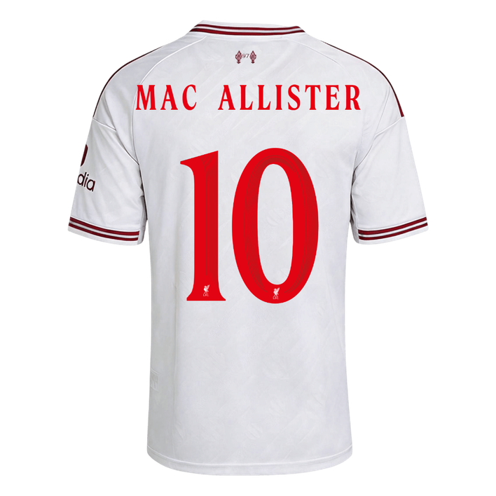 Maglia Replica Liverpool Trasferta MAC ALLISTER #10 Uomo 2026/27 - UCL