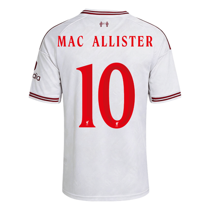 Maglia Replica Liverpool Trasferta MAC ALLISTER #10 Uomo 2026/27 - UCL