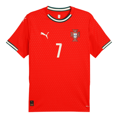 Maglia Replica Portugal Casa RONALDO #7 Uomo 2025