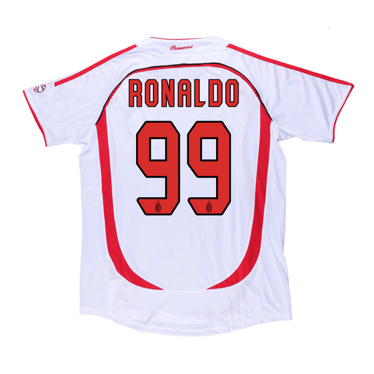Maglia Retro AC Milan RONALDO #99 Trasferta 2006/07