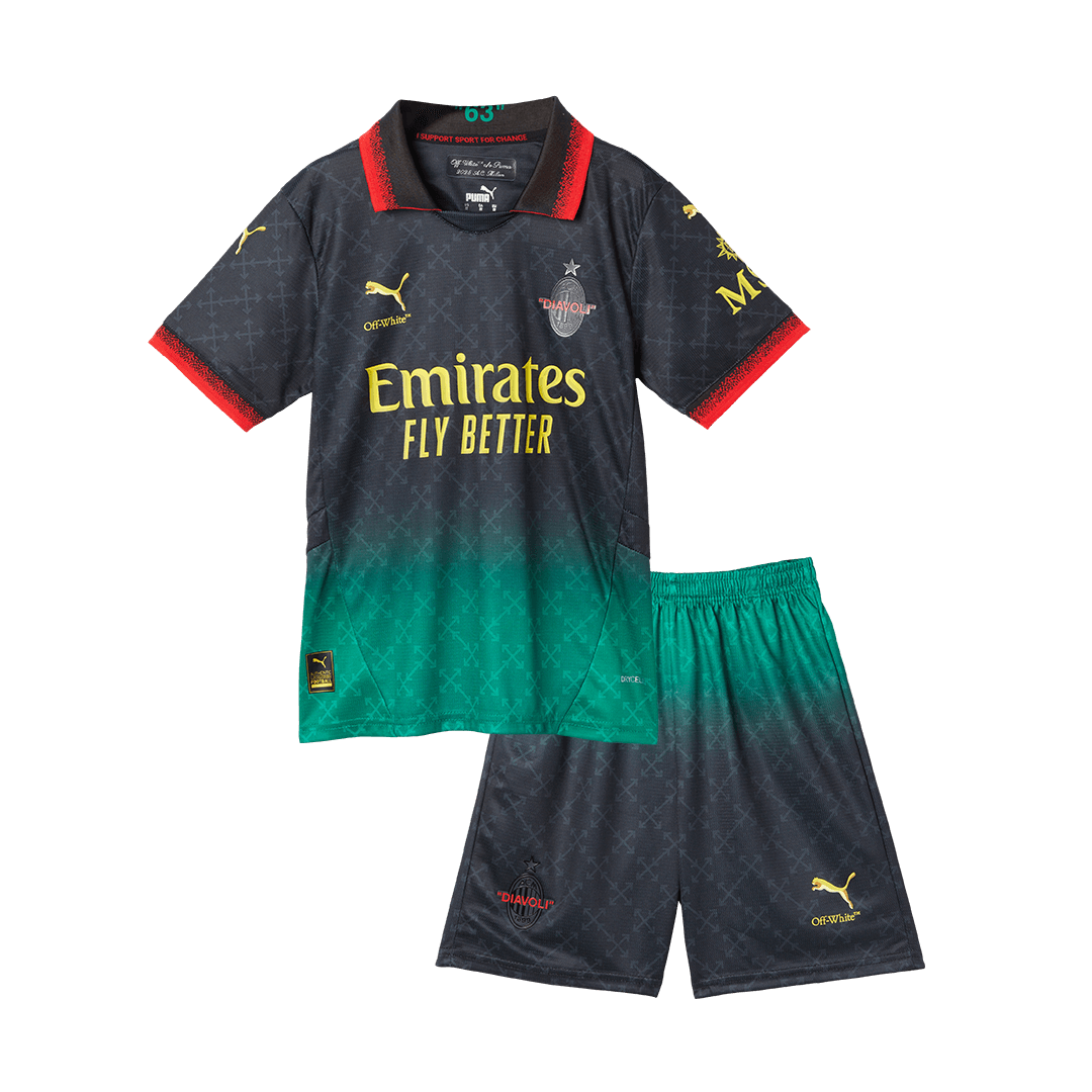 Completo Bambino AC Milan Quart 2024 /25 - 2 Pezzi