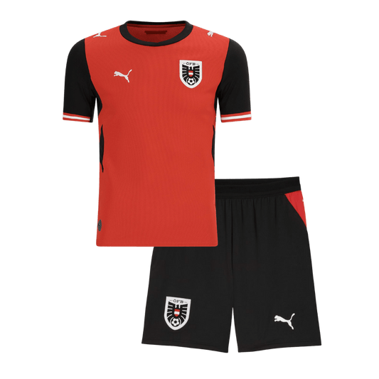 Base Kit Bambino Austria Casa Mondiali 2026 - 2 Pezzi