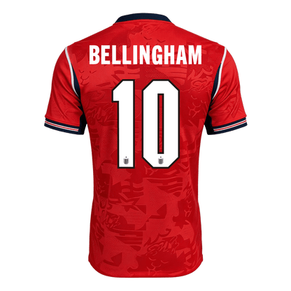 Maglia Gara Inghilterra Trasferta BELLINGHAM #10 Uomo Mondiali 2026