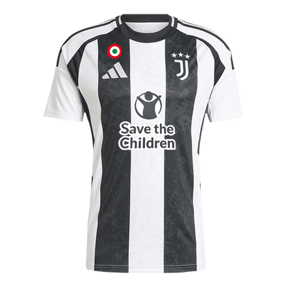 Maglia Replica Juventus Casa Uomo 2024/25 con Save the Children