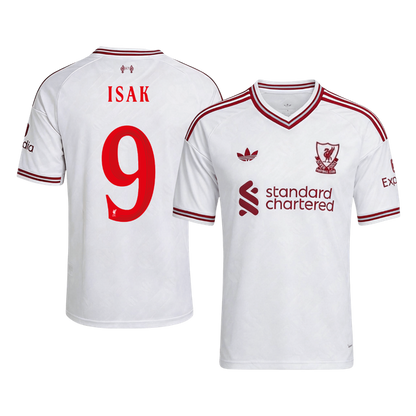 Maglia Replica Liverpool Trasferta ISAK #9 Uomo 2026/27 - UCL